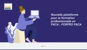 Visuel Réseaux Insertion présentant FORPRO PACA, une nouvelle plateforme dédiée à la formation professionnelle en Provence-Alpes-Côte d’Azur.